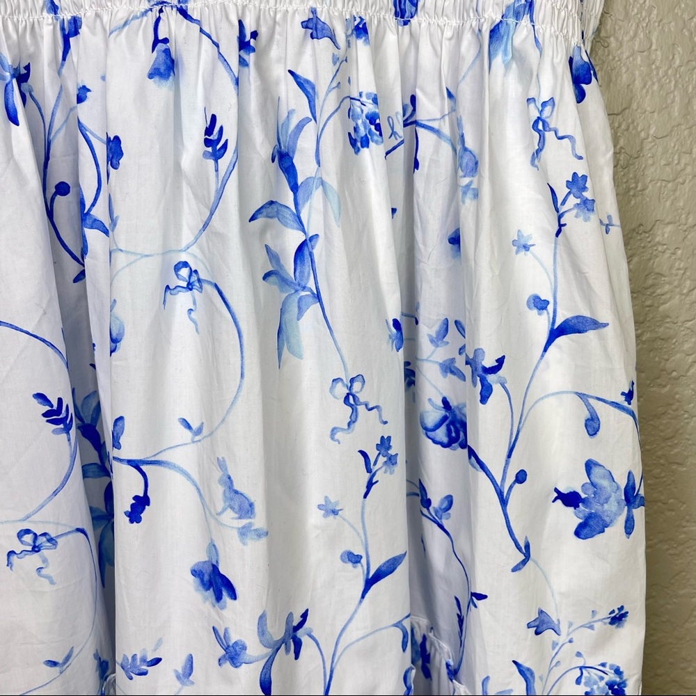 NEW Hill House Ellie Nap Dress in Blue Botanical Large - Picture 11 of 14